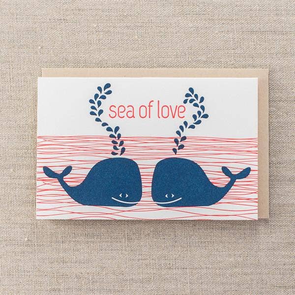 Pike Street Press - Sea of Love Card