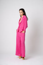 Raspberry Pink Linen Pants