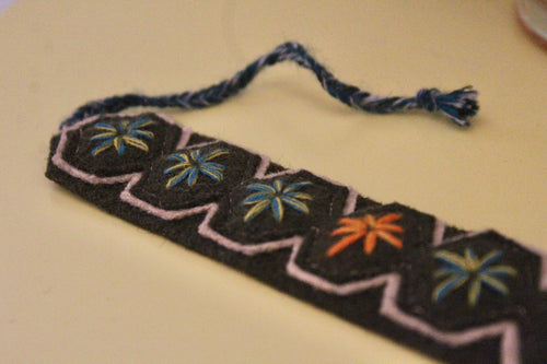 Floral Alpaca Bracelet
