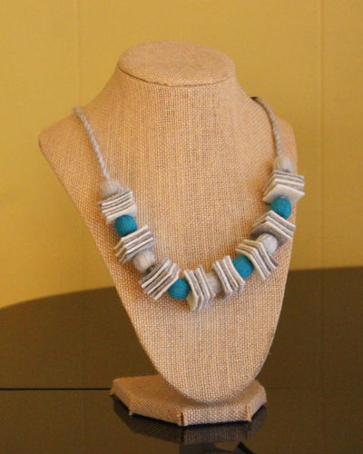 Geometric Alpaca Necklace
