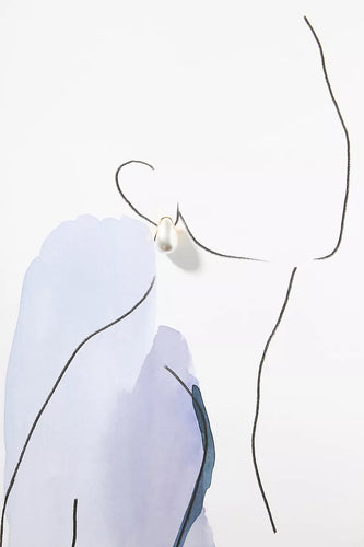 Pearl Dome Earrings