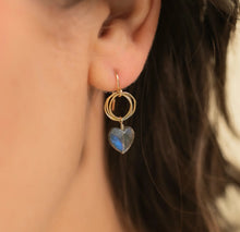 Labradorite Adore Trio Earrings