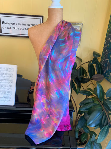 Carter Smith Pink Fusion Shibori Scarf