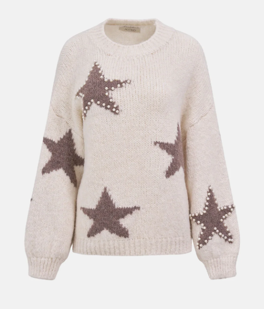 Stars and Pearls Sweater