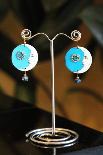 Blue Moon Earrings