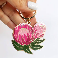 Ofelia Protea Floral Keychain