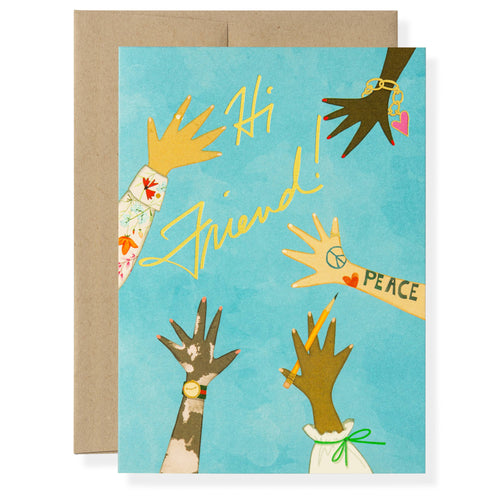 Karen Adams Designs - Hands Greeting Card