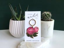 Ofelia Protea Floral Keychain