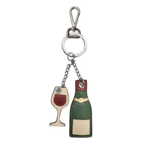 Bottle of Red Keychain