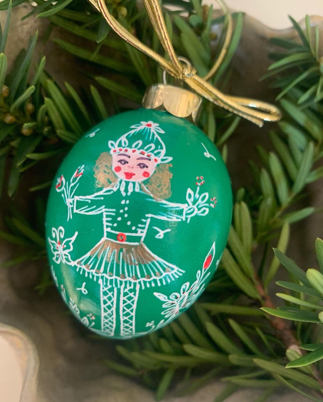 Spring Fairy Egg Ornament