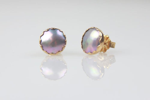 Sea of Cortez Mabe Pearl Earrings