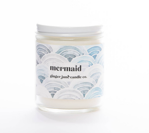 Wavy Mermaid Soy Candle